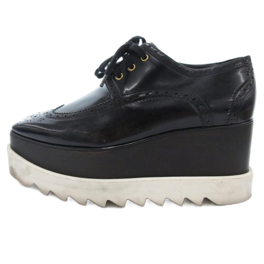 ステラマッカートニー STELLA McCARTNEY エリス 厚底シューズ ウィング 