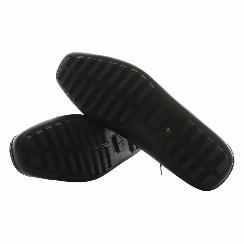 GUCCI（グッチ） ドライビングシューズ ビジネスシューズ レザー