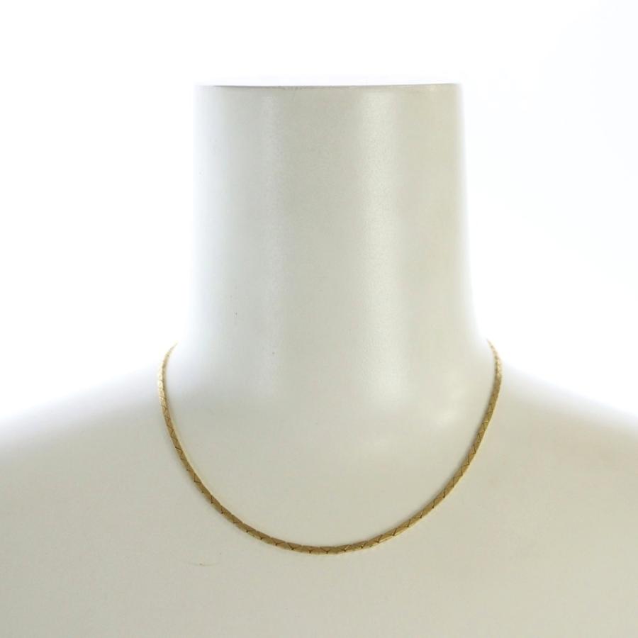 Dior ゴールドスネークチェーンネックレス Christian Dior クリスチャンディオール ネックレス アクセサリー ロゴ