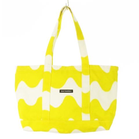 マリメッコ marimekko トートバッグ ビッグサイズ キャンバス