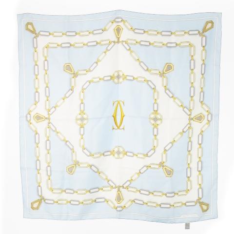 Cartier カルティエ シルクスカーフ must de Cartier Cartier（カルティエ） Cartier must de Cartier スカーフ スクエア