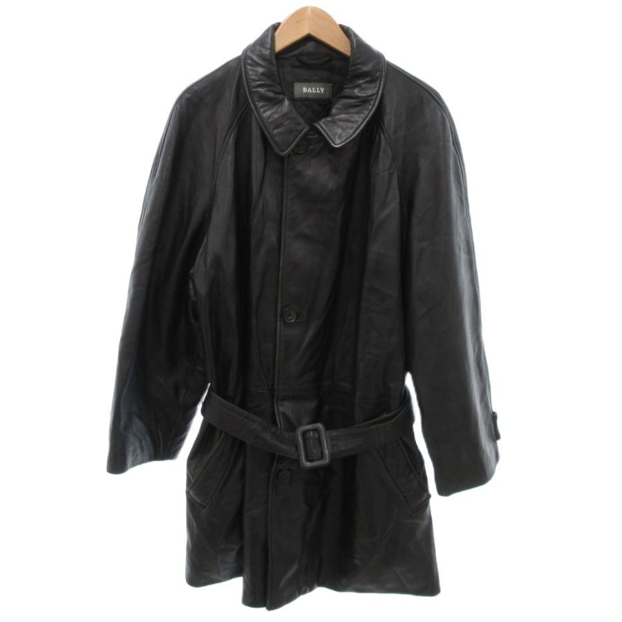 バリー BALLY☆レザージャケット コート ラムレザー シープスキン