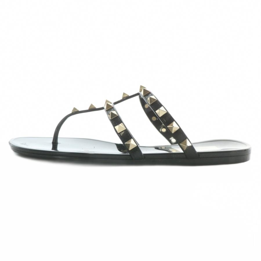 ヴァレンティノ ビーチサンダル 36 VALENTINO - 【極美品】ヴァレンティノ ウェッジサンダル 36