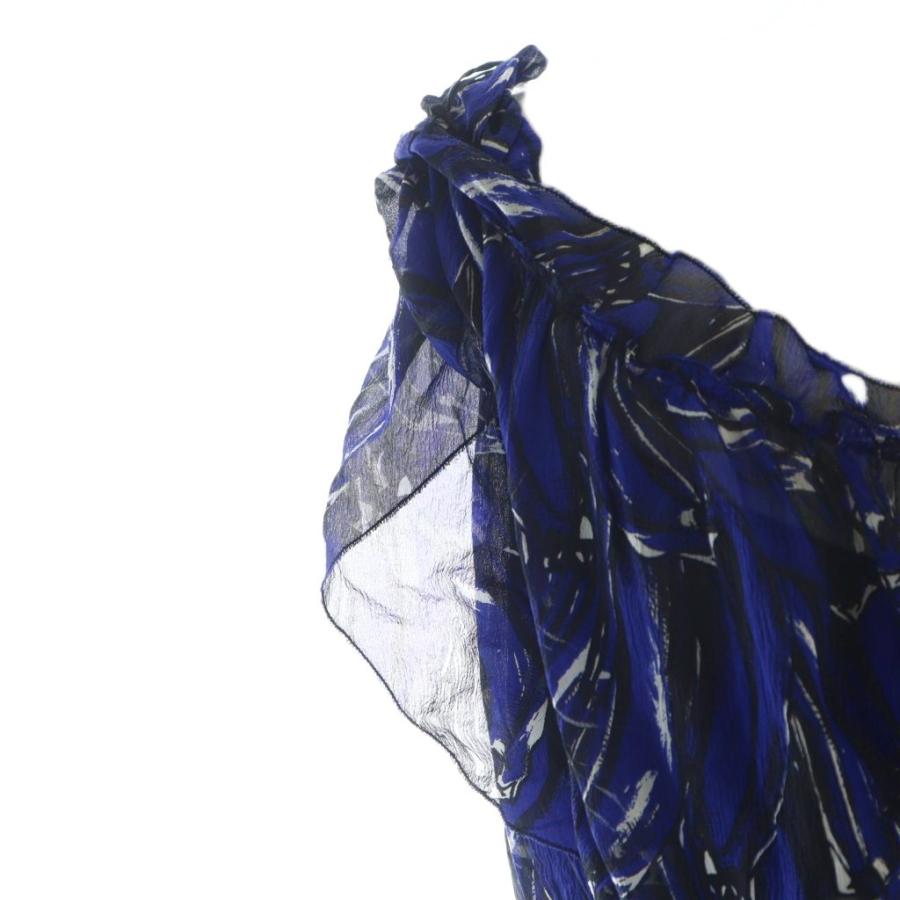 PRADA（プラダ） チュニック ノースリーブ ミニワンピース ロゴ フリル