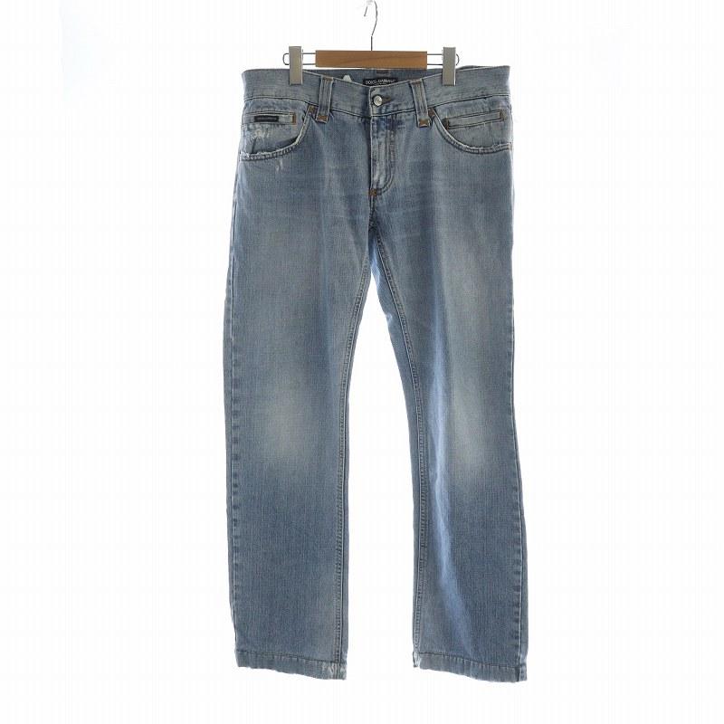 新品タグ付きdolce&gabbana デニムパンツ ジーパン　ドルガバ ドルチェ&ガッバーナ ドルガバ DOLCE&GABBANA タグ付き デニムパンツ
