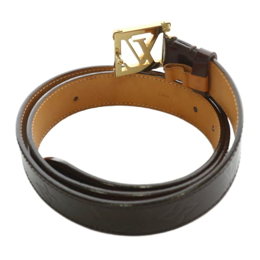 ベルト ルイヴィトン LOUIS VUITTON ヴェルニ モノグラム ルイヴィトン