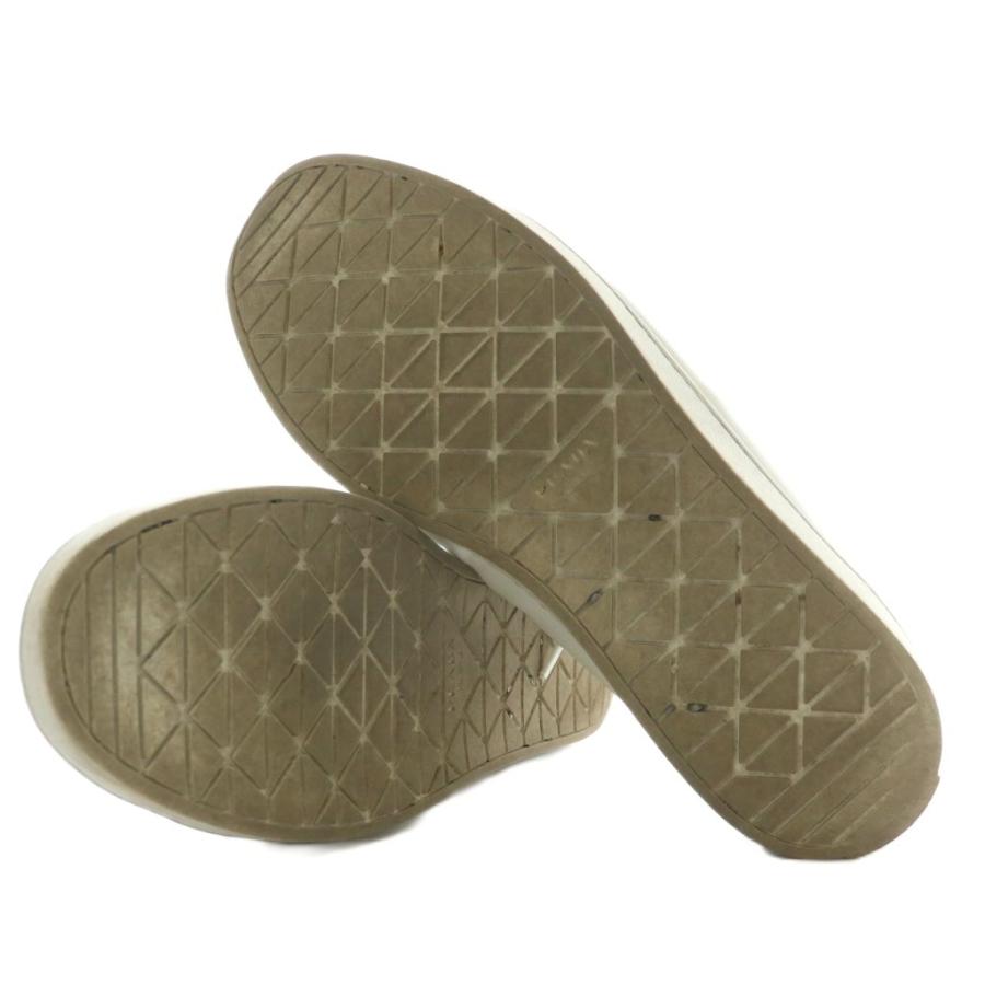 PRADA（プラダ） スニーカー レザー ローカット 三角ロゴプレート 10