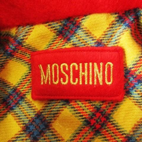 モスキーノ MOSCHINO Pコート ピーコート ミドル丈 ウール ダブル