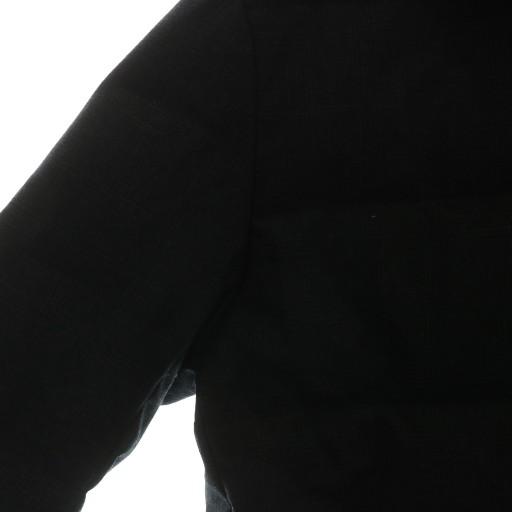 【中古】シップス SHIPS ダウンジャケット コート アウター ウール ミドル フード ジップアップ XL 黒 114-55-0270 シップス SHIPS ダウンジャケット コート アウター ウール ミドル