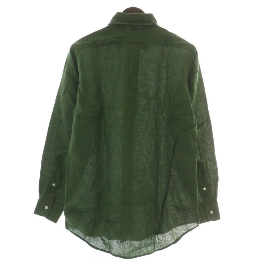極美品 RALPH LAUREN ボタンダウンリネンシャツ クラシックフィット POLO RALPH LAUREN（ポロ・ラルフローレン） ラルフローレン RALPH
