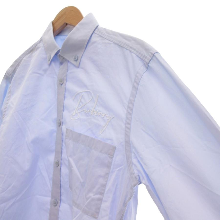 バーバリー ロンドン BURBERRY LONDON 美品 ボタンダウンシャツ BD