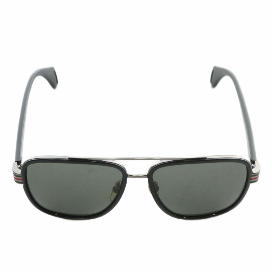 GUCCI アビエーターサングラス グッチ アイウェアメタル アビエーター サングラス | GUCCI® JP