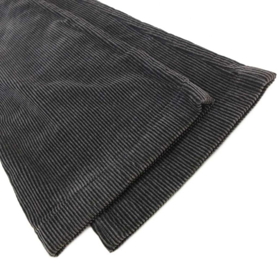 GUCCI グッチ コーデュロイ フレアパンツ ブーツカット 38 グレー /UO  