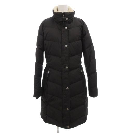 【中古】ローレンラルフローレン LAUREN RALPH LAUREN ダウンコート ロング ボア XS 黒 ブラック /JS ■GY19 ローレンラルフローレン LAUREN RALPH ダウンコート ロング ボア XS 黒