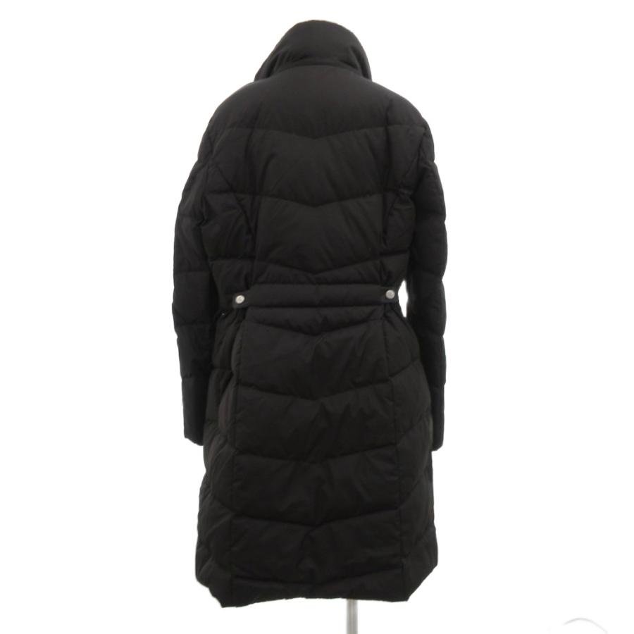 ローレンラルフローレン LAUREN RALPH ダウンコート ロング ボア XS 黒