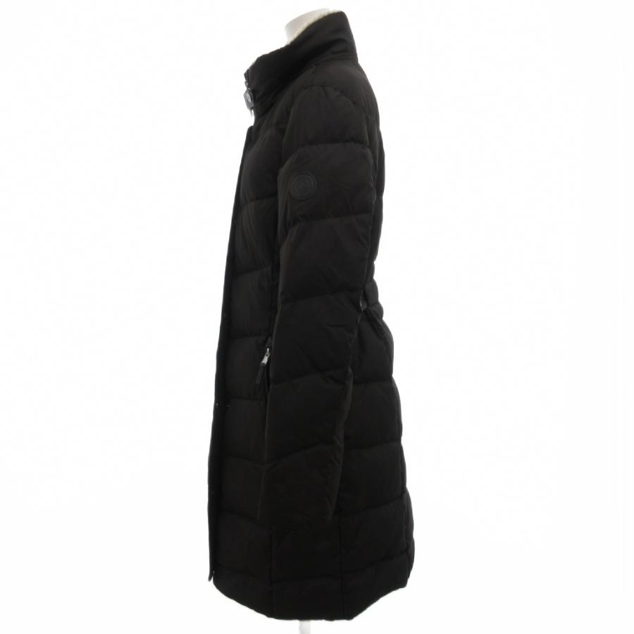 ローレンラルフローレン LAUREN RALPH ダウンコート ロング ボア XS 黒