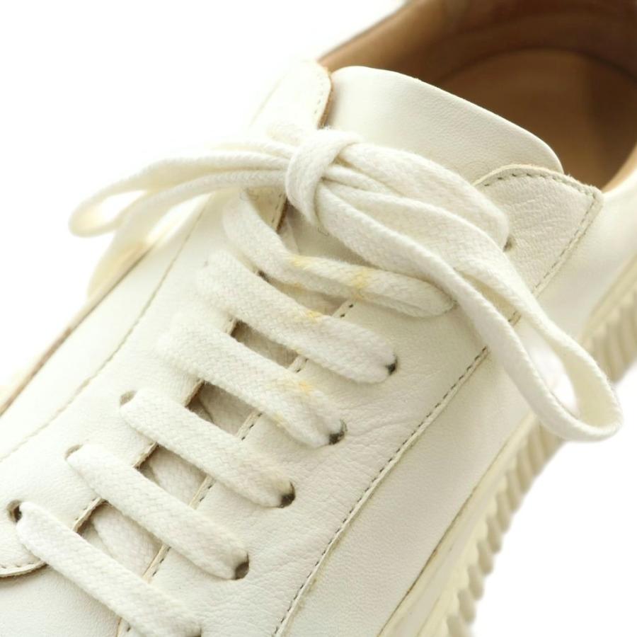 ジルサンダー JIL SANDER スニーカー レザー ローカット 厚底