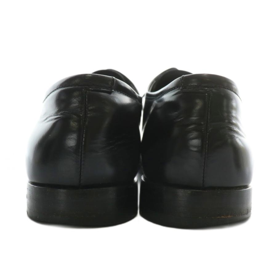 PRADA プラダ ビジネスシューズ ドレス 革靴 レザー スクエアトゥ ロゴ  