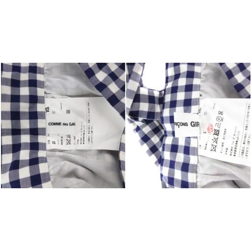 コムデギャルソン COMME des GARCONS ガール GIRL AD2022 ギンガム  