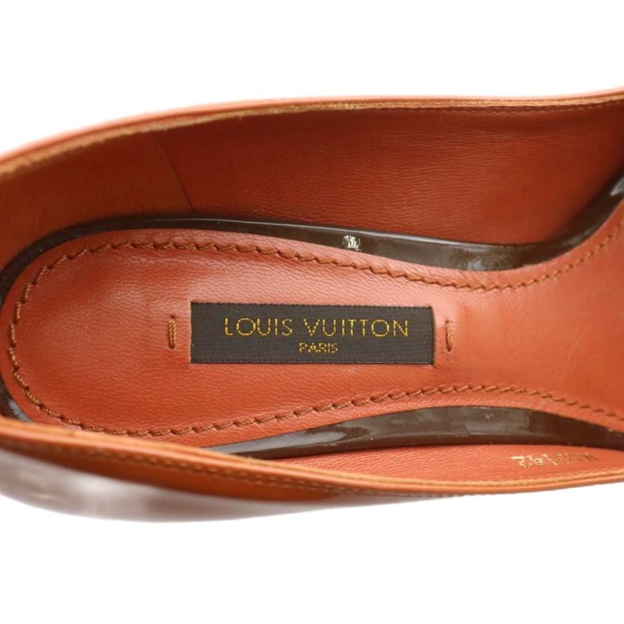 LOUIS VUITTON（ルイ・ヴィトン） パンプス エナメル オープントゥ