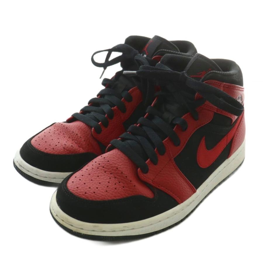 NIKE（ナイキ） NIKE Air Jordan 1 Mid Reverse Bred スニーカー 