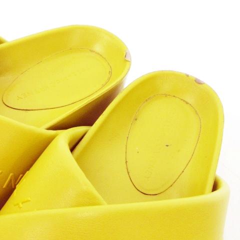 ステラマッカートニー STELLA McCARTNEY クロスサンダル ミュール 厚底