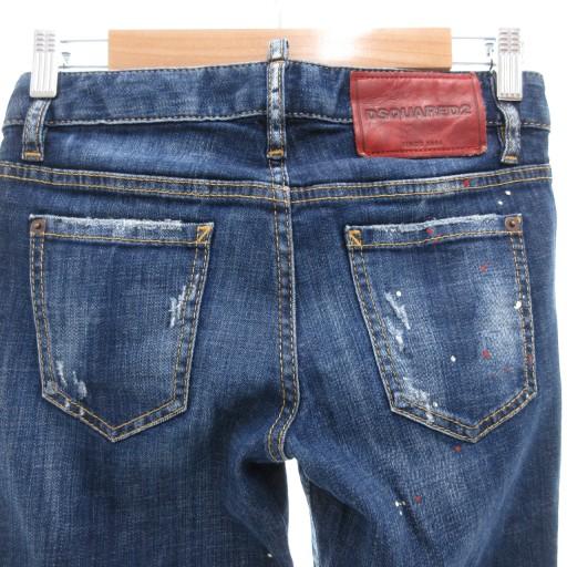 DSQUARED2（ディースクエアード） ジェニファー クロップド ジーンズ