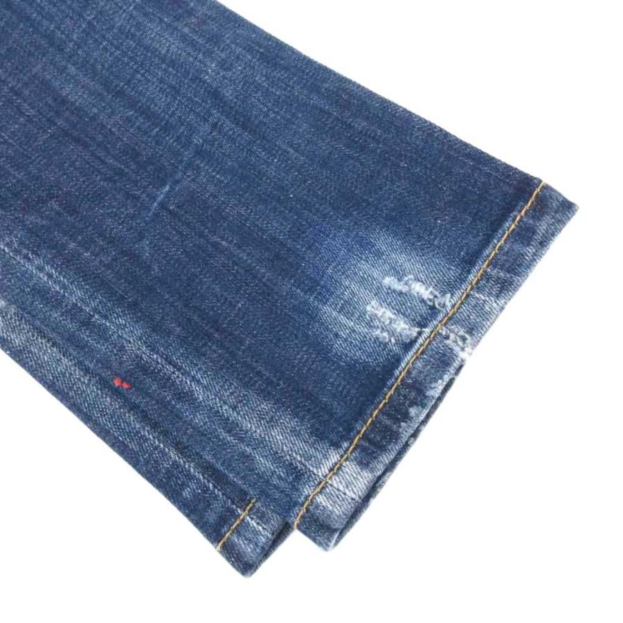 【中古】ディースクエアード DSQUARED2 ジェニファー クロップド ジーンズ Jennifer Cropped Jean デニムパンツ 36 DSQUARED2（ディースクエアード） ジェニファー クロップド ジーンズ