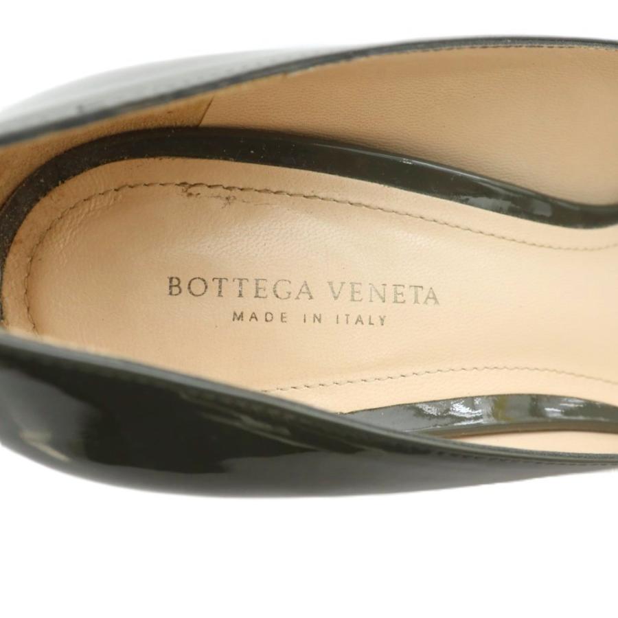 BOTTEGA VENETA（ボッテガ・ヴェネタ） パンプス エナメル オープン 