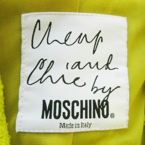 ​【美品】モスキーノ チープアンドシック テーラードジャケット 総柄 ボタニカル モスキーノチープアンドシック MOSCHINO CHEAP AND CHIC テーラード