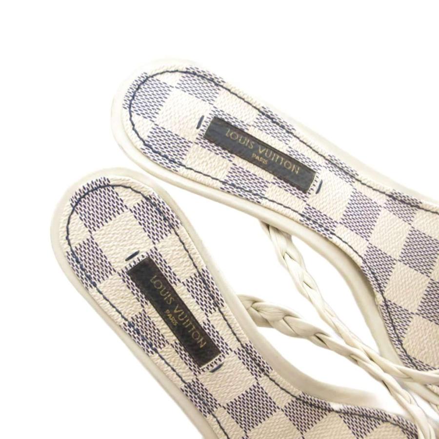LOUIS VUITTON（ルイ・ヴィトン） サンダル ダミエ フラワーモチーフ