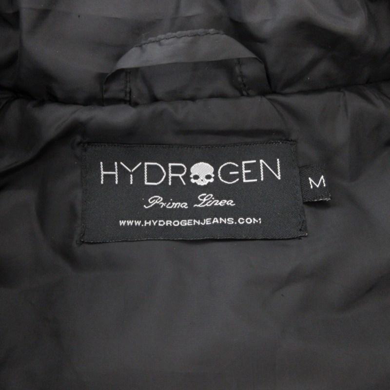 ハイドロゲン HYDROGEN ダウンベスト M ジップアップ 迷彩柄 カモフラ