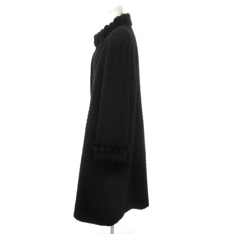 リエベローザ LIEBE ROSA アルパカコート スタンドカラー 比翼