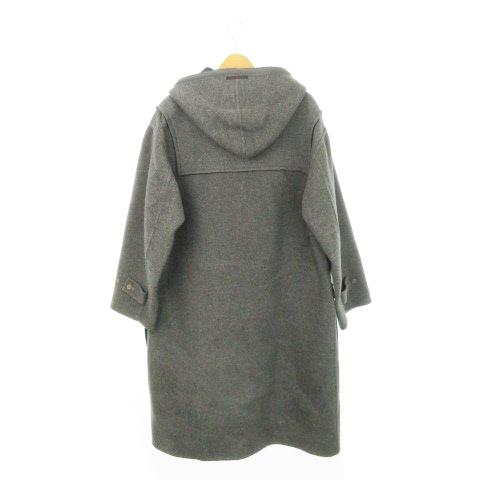 パパス Papas ヴィンテージ ダッフルコート ロング丈 ウール 裏