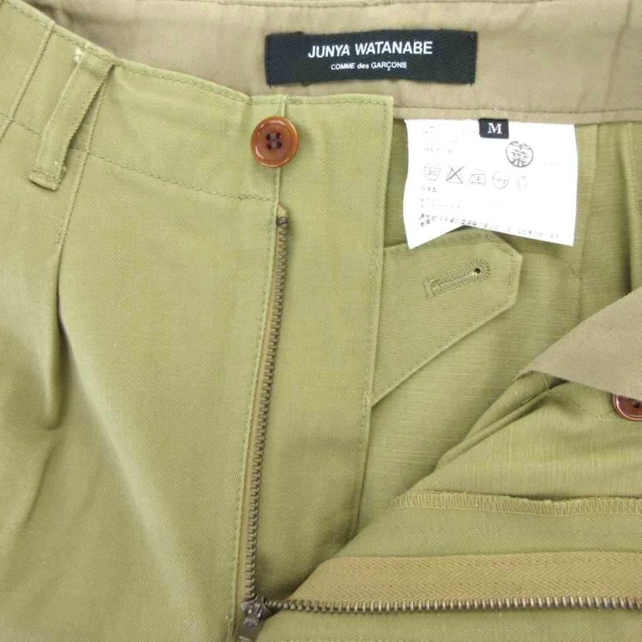 ジュンヤワタナベ JUNYA WATANABE コムデギャルソン 3タックチノパンツ