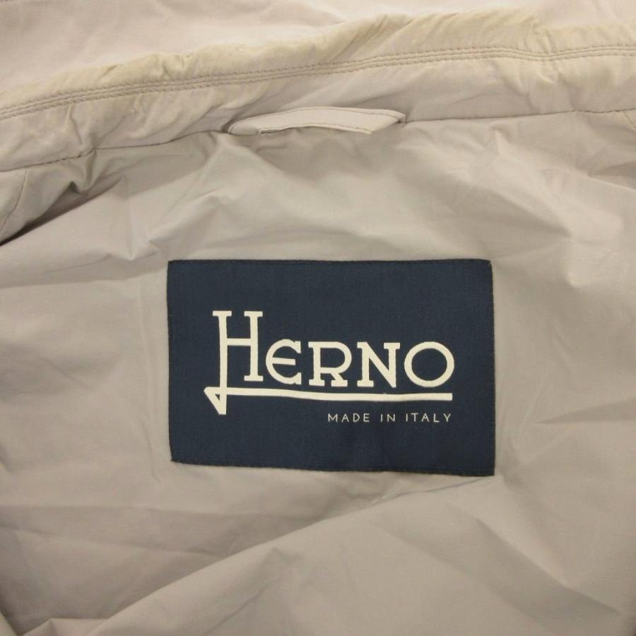 ヘルノ HERNO 19SS Stretch Nylon Jacket ストレッチ ナイロン ジャケット テーラード 50 グレー ...