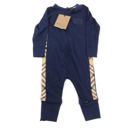 新品タグ付】BURBERRY バーバリー ノバチェック ロンパース 帽子付き