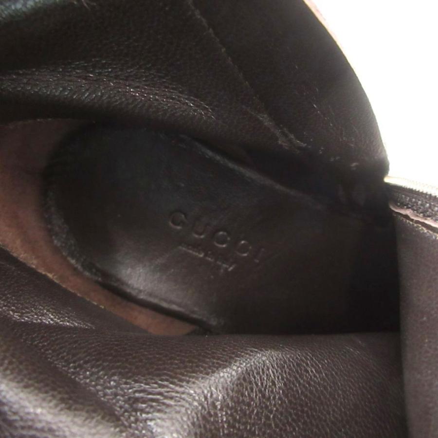 GUCCI（グッチ） ロング ブーツ スエード レザー サイドジップ