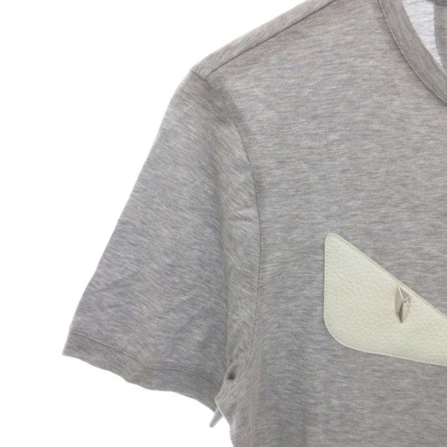 FENDI（フェンディ） モンスター Tシャツ カットソー 半袖 48 グレー