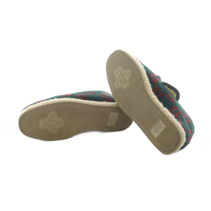 GUCCI グッチ ローファー スリッポン フラット ムートン ホースビット  