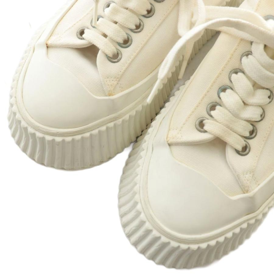 ジルサンダー JIL SANDER スニーカー キャンバス 厚底