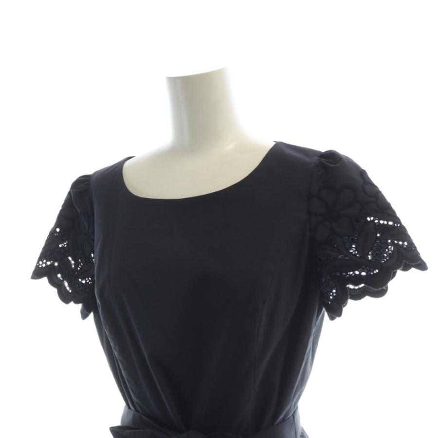 エムズグレイシー M'S GRACY FS-721307 ミドルワンピース レース