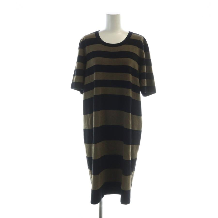 バーバリー ロンドン BURBERRY LONDON ロングワンピース ニット ロゴ 
