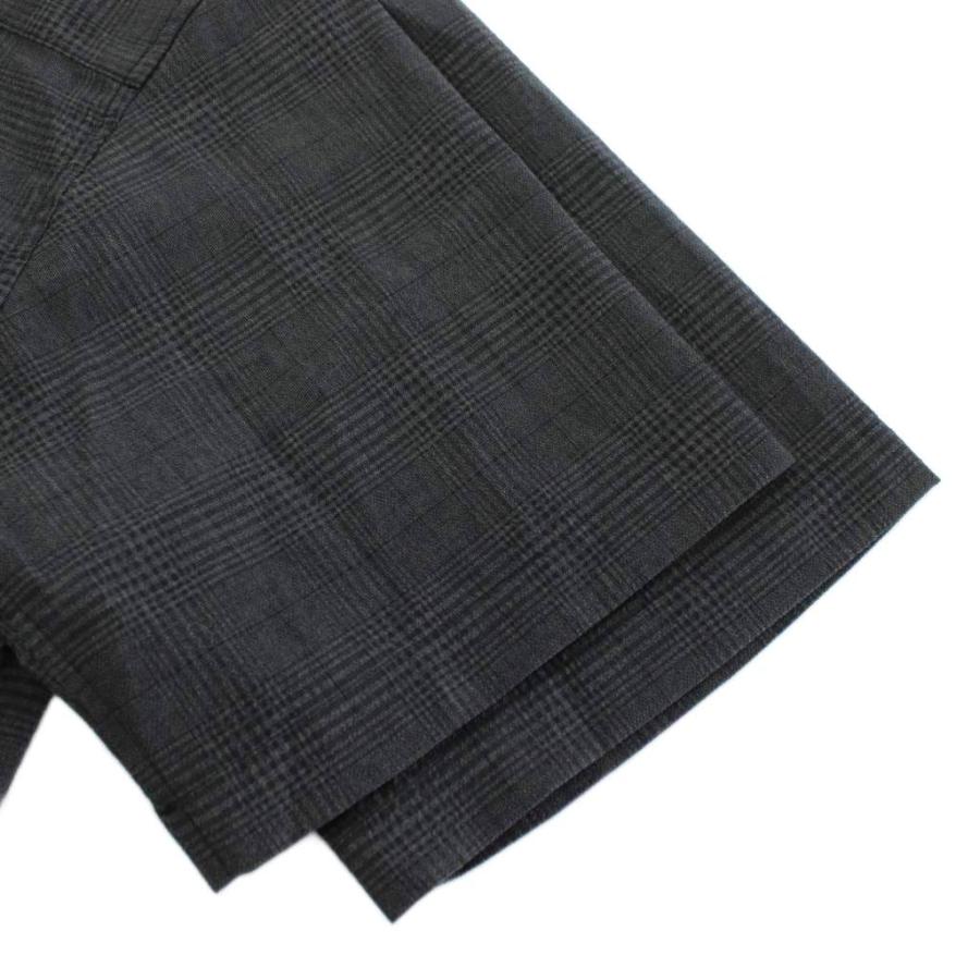 【中古】VOAAOV セットアップ CHIC TECH SS SHIRT CHIC TECH TUCK WIDE SLACKS チェック柄 1 VOSH-L32 VOPT-L33 ヴォアーブ VOAAOV セットアップ CHIC TECH SS SHIRT TUCK WIDE SLACKS