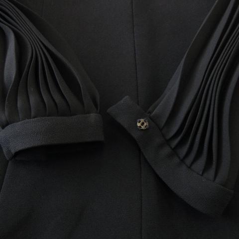 東京ソワール ソワールペルル SOIR PERLE ワンピース ロング ボウタイ