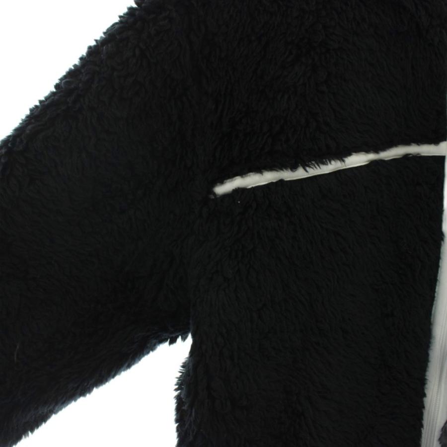 【中古】AMBUSH 20AW NEW FLEECE JACKET フリースジャケット ブルゾン アウター ボア 2 M 黒 BMEA001F20FLE001 アンブッシュ AMBUSH 20AW NEW FLEECE JACKET フリースジャケット