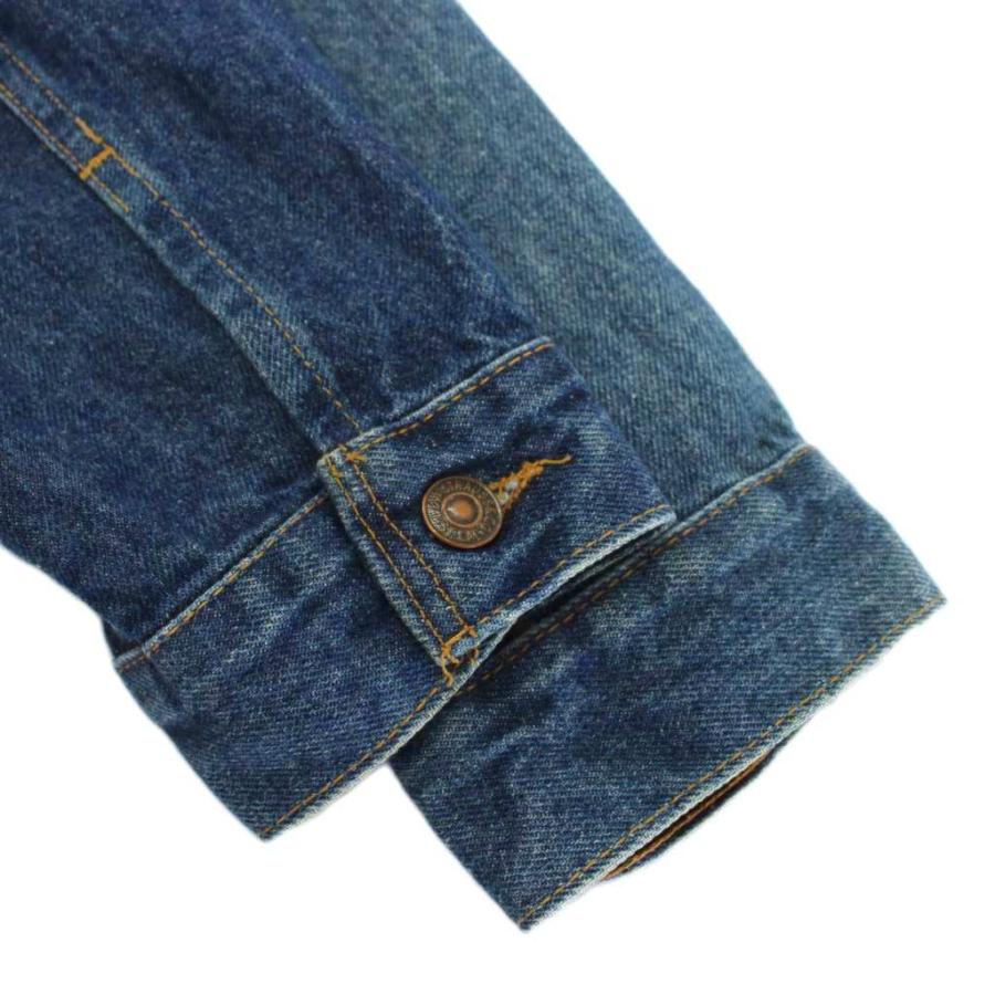 【中古】Levi's USA製 3rd デニムジャケット Gジャン ジージャン ボタン裏715 40 L インディゴ 紺 70506-0216 Levi's（リーバイス） Levi's USA製 3rd デニムジャケット Gジャン