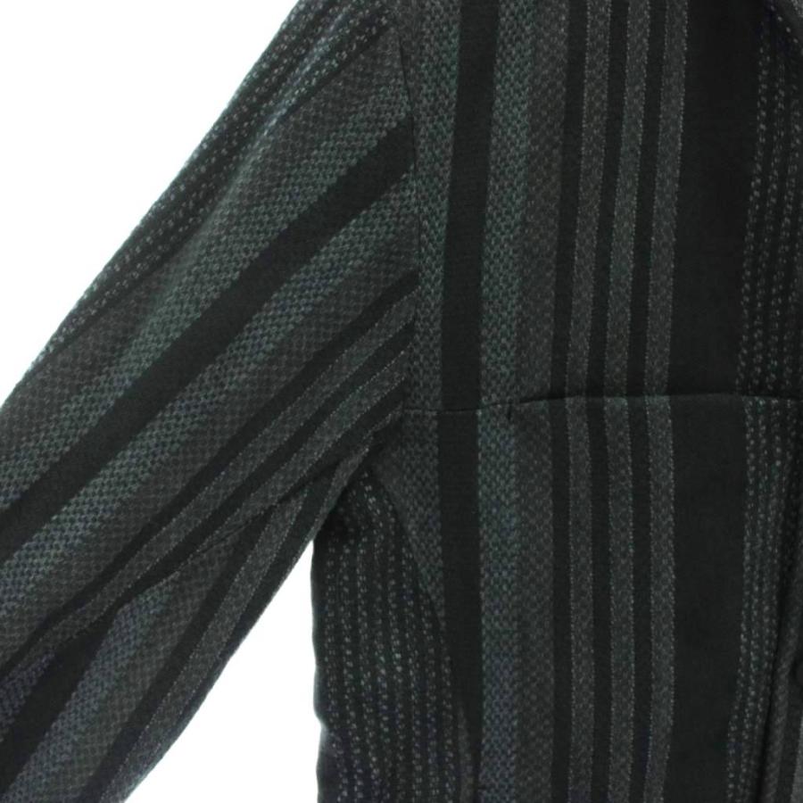 【中古】インカーネーション インカネーション incarnation シャツ 長袖 ストライプ 総柄 M カーキ 緑 グリーン インカーネーション インカネーション incarnation シャツ 長袖