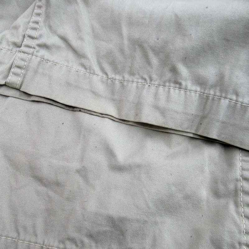 【中古】エヴィス EVISU チノパン ワイドパンツ アンクル丈 カモメ刺繍 32 ベージュ /SY29 ■GY01 メンズ EVISU（エヴィス） チノパン ワイドパンツ アンクル丈 カモメ刺繍 32