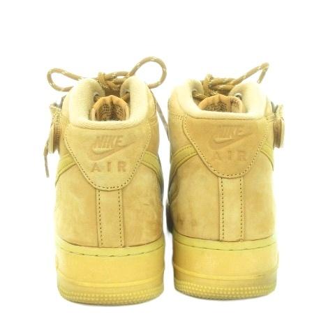 NIKE（ナイキ） NIKE Air Force 1 Mid Flax スニーカー ハイカット